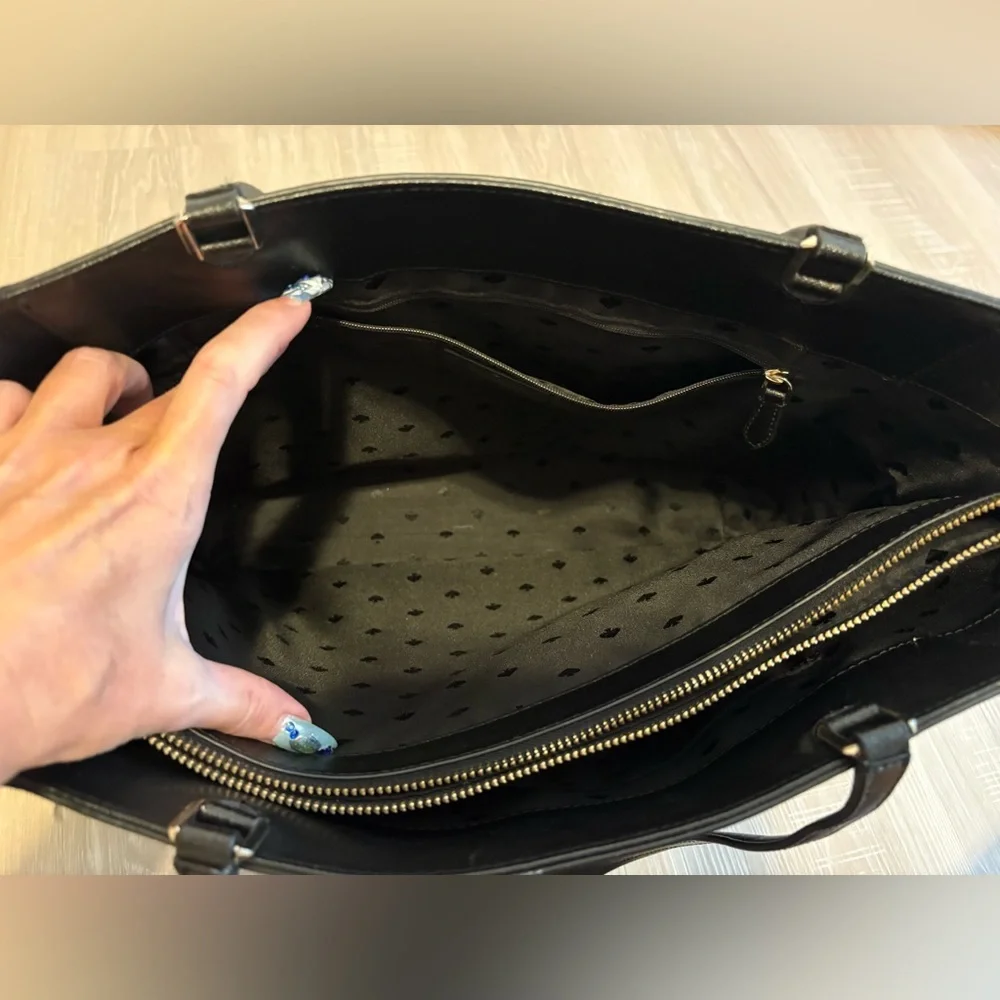 Kate Spade New York Black Staci Large Laptop Tote